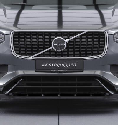 Lame de parechoc avant pour Volvo XC90 (2. Gen) toutes carrosseries (facelift) (depuis 2019) - Fabriqué en ABS (6 finitions au choix)