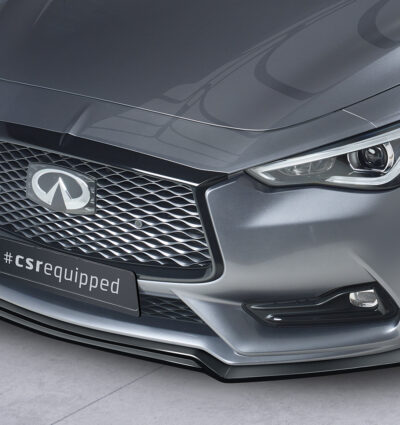 Lame de parechoc avant pour Infiniti Q60 toutes carrosseries (depuis 2016) - Fabriqué en ABS (6 finitions au choix)