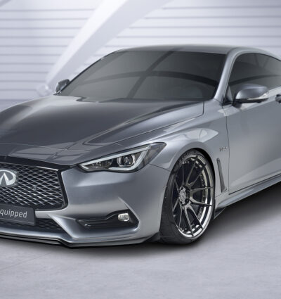 Lame de parechoc avant pour Infiniti Q60 toutes carrosseries (depuis 2016) - Fabriqué en ABS (6 finitions au choix)
