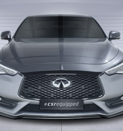 Lame de parechoc avant pour Infiniti Q60 toutes carrosseries (depuis 2016) - Fabriqué en ABS (6 finitions au choix)