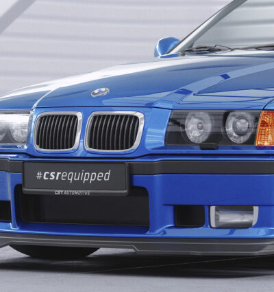 Lame de parechoc avant pour BMW Série 3 E36 Pack M (coupé / cabriolet / berline / break Compact) / M3 (sauf GT) (08/1990-2000) - Fabriqué en ABS (6 finitions au choix)