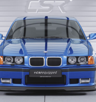 Lame de parechoc avant pour BMW Série 3 E36 Pack M (coupé / cabriolet / berline / break Compact) / M3 (sauf GT) (08/1990-2000) - Fabriqué en ABS (6 finitions au choix)