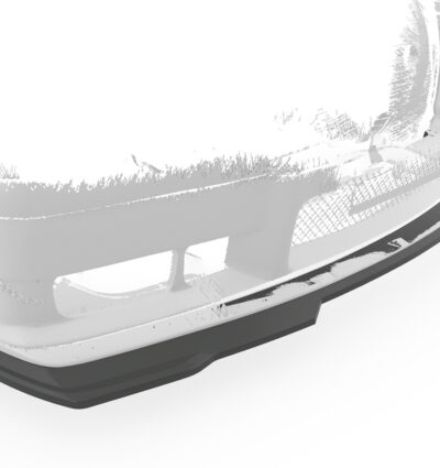 Lame de parechoc avant pour BMW Série 3 E36 Pack M (coupé / cabriolet / berline / break Compact) / M3 (sauf GT) (08/1990-2000) - Fabriqué en ABS (6 finitions au choix)