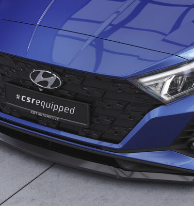 Lame de parechoc avant pour Hyundai I20 (BC3) N / N-Line (depuis 2020) - Fabriqué en ABS (6 finitions au choix)