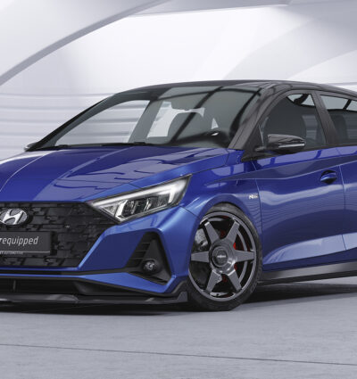 Lame de parechoc avant pour Hyundai I20 (BC3) N / N-Line (depuis 2020) - Fabriqué en ABS (6 finitions au choix)