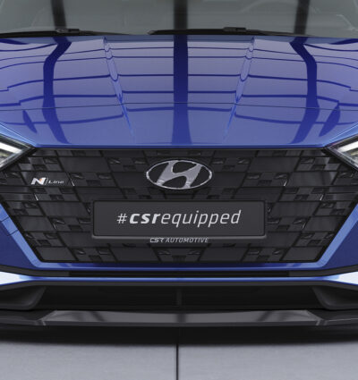 Lame de parechoc avant pour Hyundai I20 (BC3) N / N-Line (depuis 2020) - Fabriqué en ABS (6 finitions au choix)