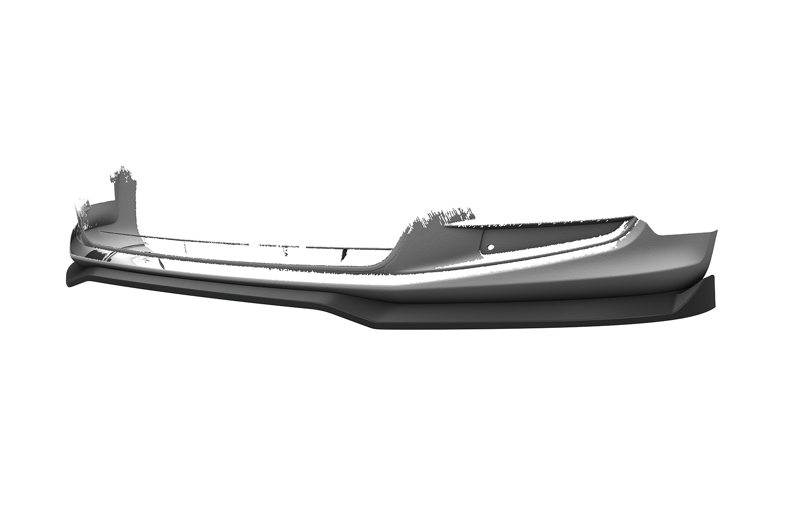 Lame de parechoc avant pour VW Sharan II (7N) toutes carrosseries (2010-2022) - Fabriqué en ABS (6 finitions au choix)