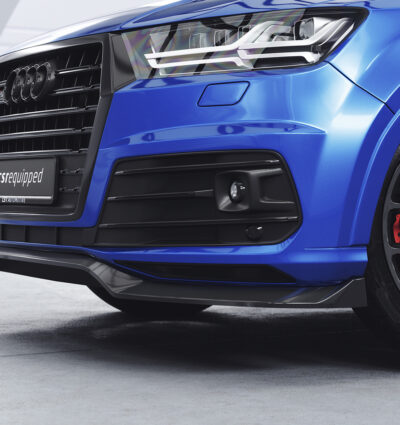 Lame de parechoc avant pour Audi SQ7 (4M)  (2016-2019) - Fabriqué en ABS (6 finitions au choix)