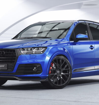 Lame de parechoc avant pour Audi SQ7 (4M) (2016-2019) - Fabriqué en ABS (6 finitions au choix)