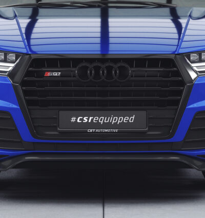 Lame de parechoc avant pour Audi SQ7 (4M) (2016-2019) - Fabriqué en ABS (6 finitions au choix)