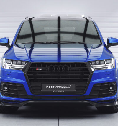 Lame de parechoc avant pour Audi SQ7 (4M) (2016-2019) - Fabriqué en ABS (6 finitions au choix)