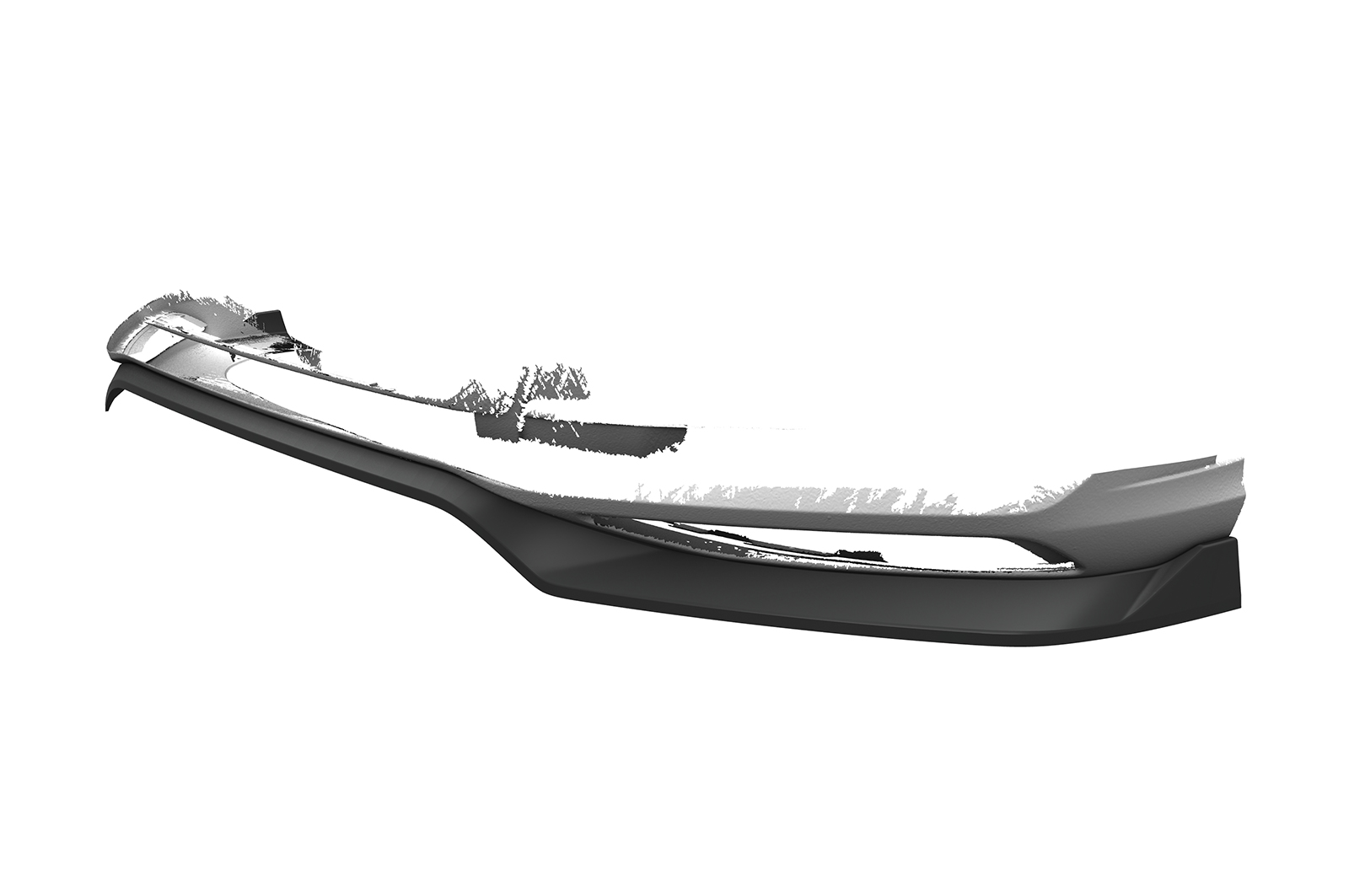 Lame de parechoc avant pour Audi SQ7 (4M) (2016-2019) - Fabriqué en ABS (6 finitions au choix)
