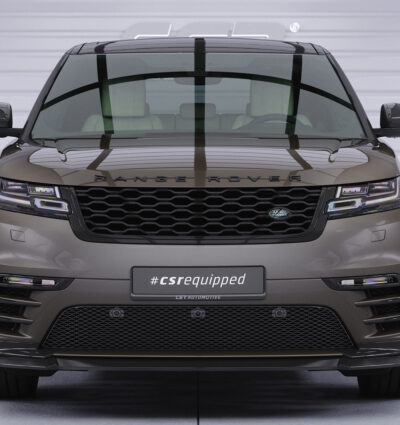 Lame de parechoc avant pour Land Rover Range Rover Velar (L560) R-Dynamic S / R-Dynamic SE / R-Dynamic HSE / Edition (depuis 2020) - Fabriqué en ABS (6 finitions au choix)