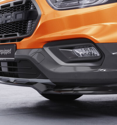Lame de parechoc avant pour Ford Tourneo Custom Active (depuis 2020) - Fabriqué en ABS (6 finitions au choix)