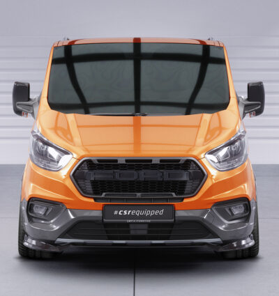 Lame de parechoc avant pour Ford Tourneo Custom Active (depuis 2020) - Fabriqué en ABS (6 finitions au choix)
