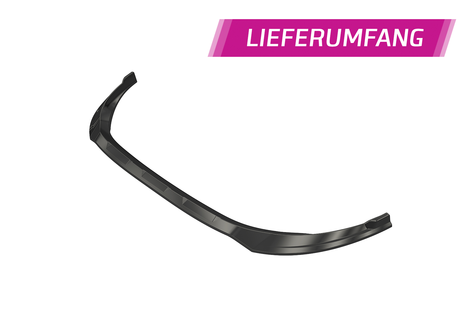 Lame de parechoc avant pour Ford Tourneo Custom Active (depuis 2020) - Fabriqué en ABS (6 finitions au choix)