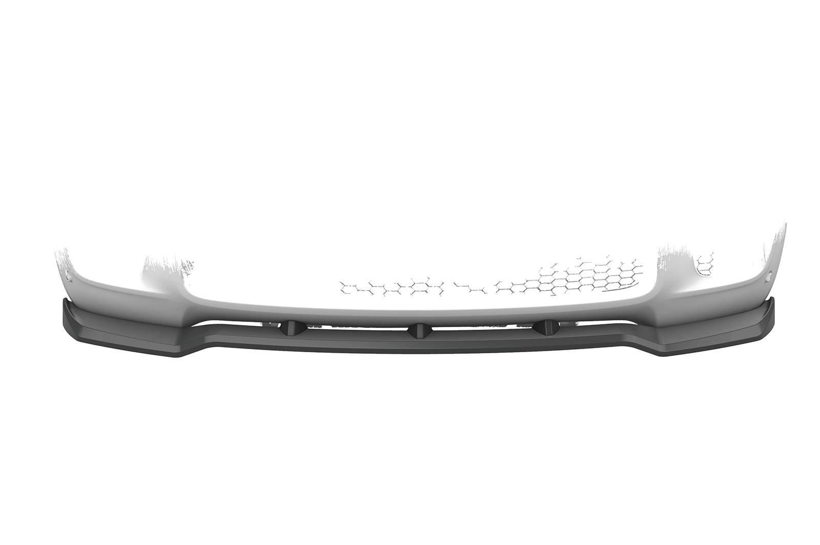 Lame de parechoc avant pour BMW X5 E70 Pack M (facelift) (2010-2013) - Fabriqué en ABS (6 finitions au choix)