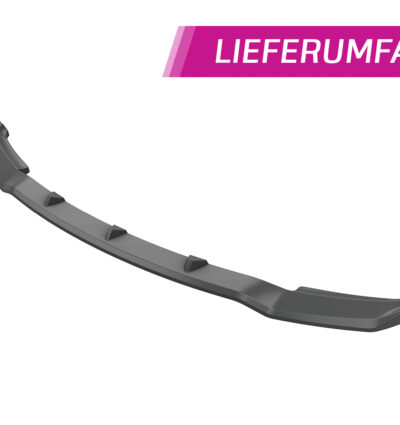 Lame de parechoc avant pour BMW X5 E70 Pack M (facelift) (2010-2013) - Fabriqué en ABS (6 finitions au choix)