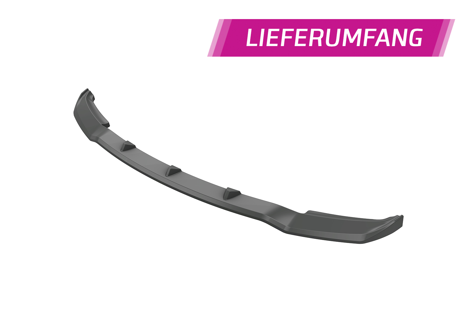 Lame de parechoc avant pour BMW X5 E70 Pack M (facelift) (2010-2013) - Fabriqué en ABS (6 finitions au choix)