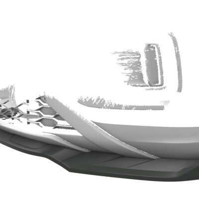 Lame de parechoc avant pour VW T-Roc (A1) toutes carrosseries (facelift) (depuis 2021) - Fabriqué en ABS (6 finitions au choix)