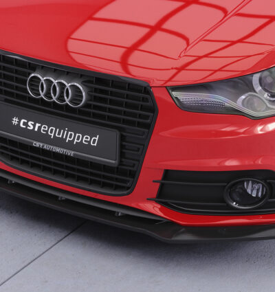 Lame de parechoc avant pour Audi A1 (8X) S-Line (2010-2014) - Fabriqué en ABS (6 finitions au choix)