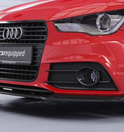 Lame de parechoc avant pour Audi A1 (8X) S-Line (2010-2014) - Fabriqué en ABS (6 finitions au choix)