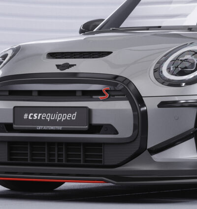 Lame de parechoc avant pour Mini F56 Cooper SE (depuis 2020) - Fabriqué en ABS (6 finitions au choix)