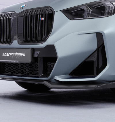 Lame de parechoc avant pour BMW X1 U11 Pack M (depuis 2022) - Fabriqué en ABS (6 finitions au choix)