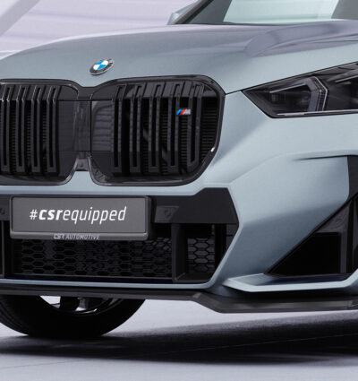 Lame de parechoc avant pour BMW X1 U11 Pack M (depuis 2022) - Fabriqué en ABS (6 finitions au choix)