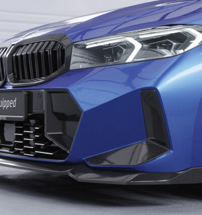 Lame de parechoc avant pour BMW Série 3 G20 / G21 Pack M (facelift) (depuis 2022) - Fabriqué en ABS (6 finitions au choix)