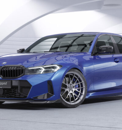 Lame de parechoc avant pour BMW Série 3 G20 / G21 Pack M (facelift) (depuis 2022) - Fabriqué en ABS (6 finitions au choix)