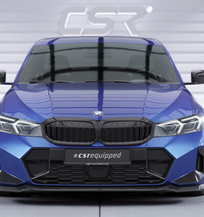 Lame de parechoc avant pour BMW Série 3 G20 / G21 Pack M (facelift) (depuis 2022) - Fabriqué en ABS (6 finitions au choix)
