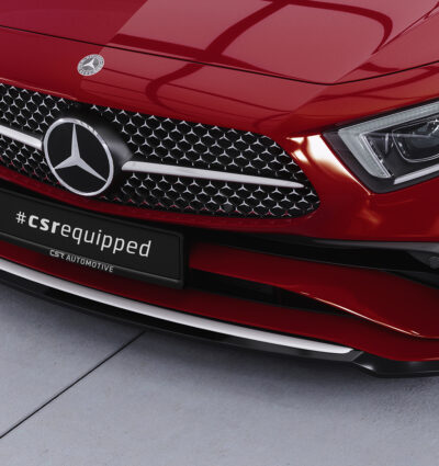 Lame de parechoc avant pour Mercedes-Benz CLS (C257) AMG-Line (MOPF) (depuis 2021) - Fabriqué en ABS (6 finitions au choix)