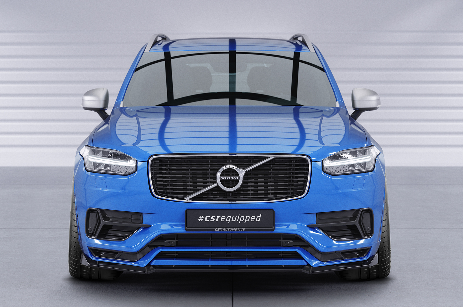 Lame de parechoc avant pour Volvo XC90 (2. Gen) R-Design (2015-2019) - Fabriqué en ABS (6 finitions au choix)