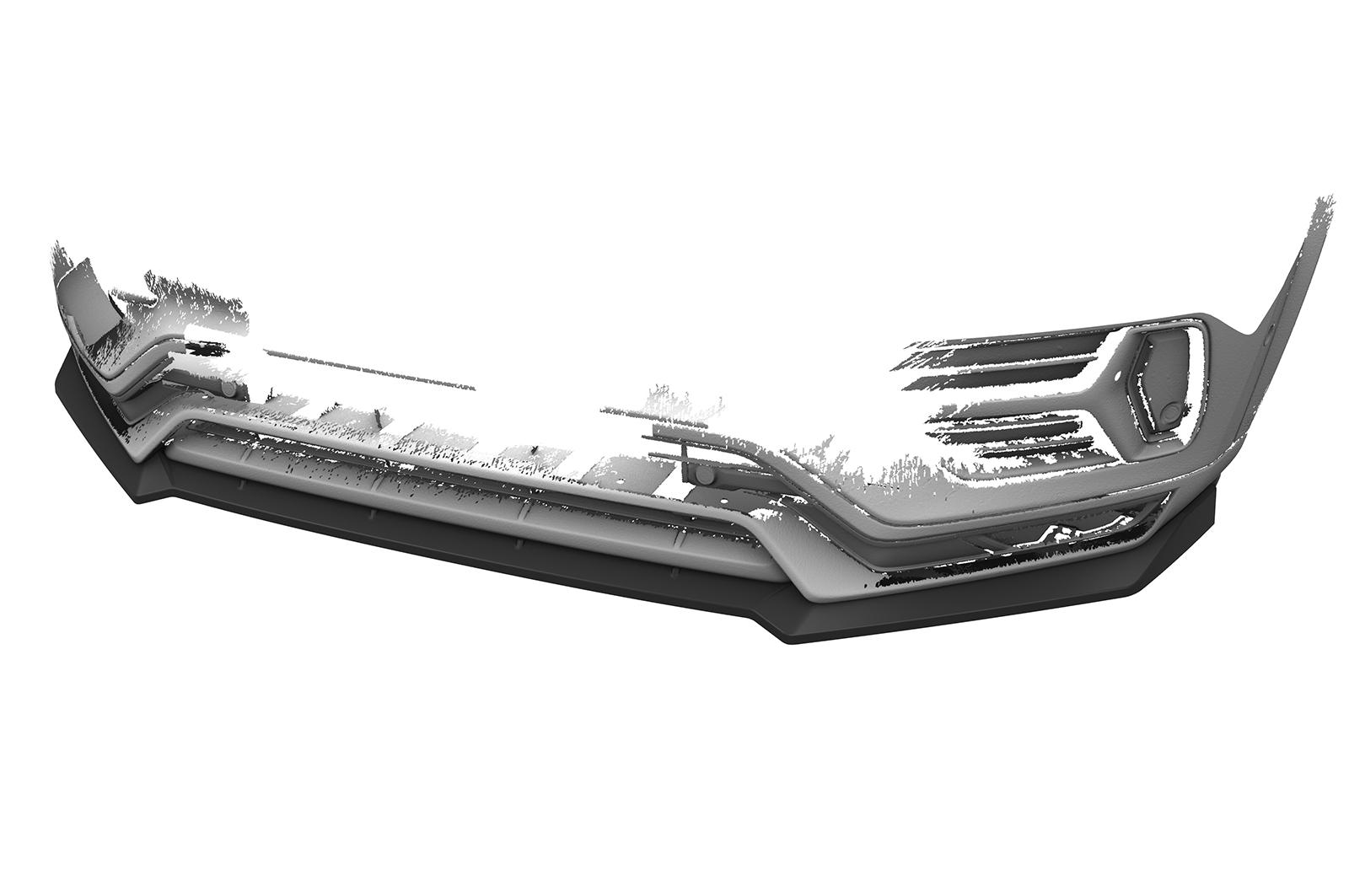 Lame de parechoc avant pour Volvo XC90 (2. Gen) R-Design (2015-2019) - Fabriqué en ABS (6 finitions au choix)