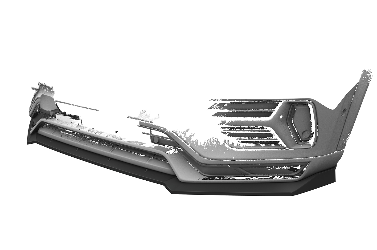 Lame de parechoc avant pour Volvo XC90 (2. Gen) R-Design (2015-2019) - Fabriqué en ABS (6 finitions au choix)