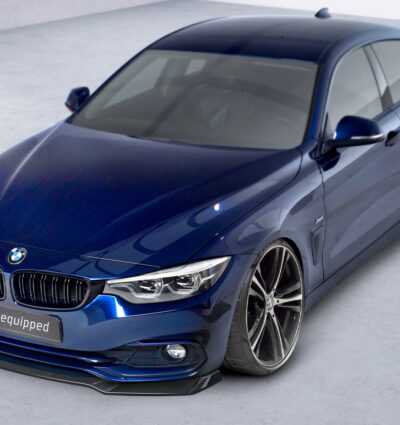 Lame de parechoc avant pour BMW Série 4 F36 / F32 Gran coupé / coupé (facelift) (2017-2021) - Fabriqué en ABS (6 finitions au choix)