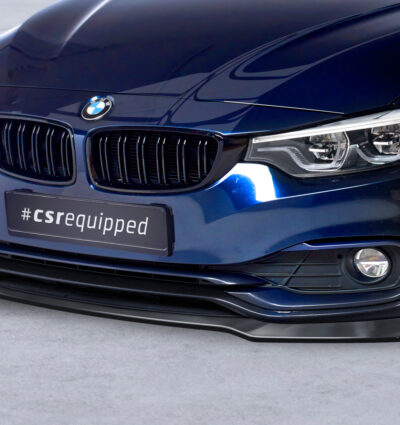 Lame de parechoc avant pour BMW Série 4 F36 / F32 Gran coupé / coupé (facelift) (2017-2021) - Fabriqué en ABS (6 finitions au choix)