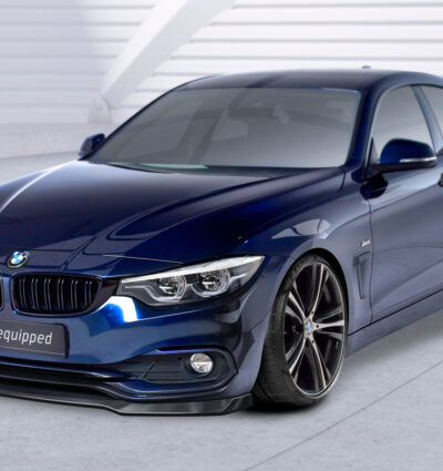 Lame de parechoc avant pour BMW Série 4 F36 / F32 Gran coupé / coupé (facelift) (2017-2021) - Fabriqué en ABS (6 finitions au choix)