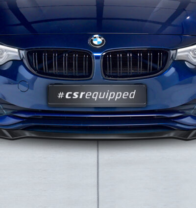 Lame de parechoc avant pour BMW Série 4 F36 / F32 Gran coupé / coupé (facelift) (2017-2021) - Fabriqué en ABS (6 finitions au choix)