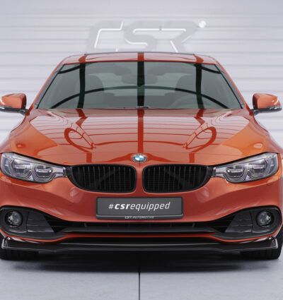 Lame de parechoc avant pour BMW Série 4 F36 / F32 Gran coupé / coupé (facelift) (2017-2021) - Fabriqué en ABS (6 finitions au choix)