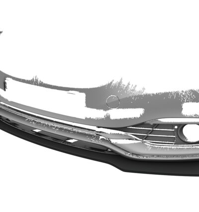Lame de parechoc avant pour BMW Série 4 F36 / F32 Gran coupé / coupé (facelift) (2017-2021) - Fabriqué en ABS (6 finitions au choix)