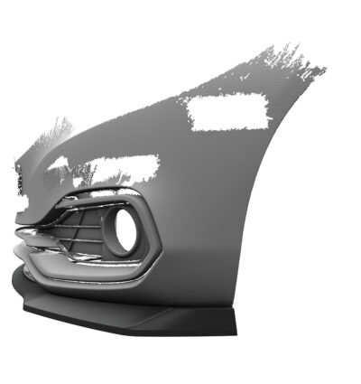 Lame de parechoc avant pour BMW Série 4 F36 / F32 Gran coupé / coupé (facelift) (2017-2021) - Fabriqué en ABS (6 finitions au choix)
