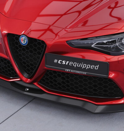 Lame de parechoc avant pour Alfa Romeo Giulia (Typ 952) Veloce (2016-2022) - Fabriqué en ABS (6 finitions au choix)