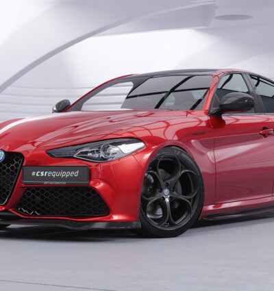 Lame de parechoc avant pour Alfa Romeo Giulia (Typ 952) Veloce (2016-2022) - Fabriqué en ABS (6 finitions au choix)