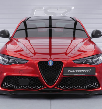 Lame de parechoc avant pour Alfa Romeo Giulia (Typ 952) Veloce (2016-2022) - Fabriqué en ABS (6 finitions au choix)