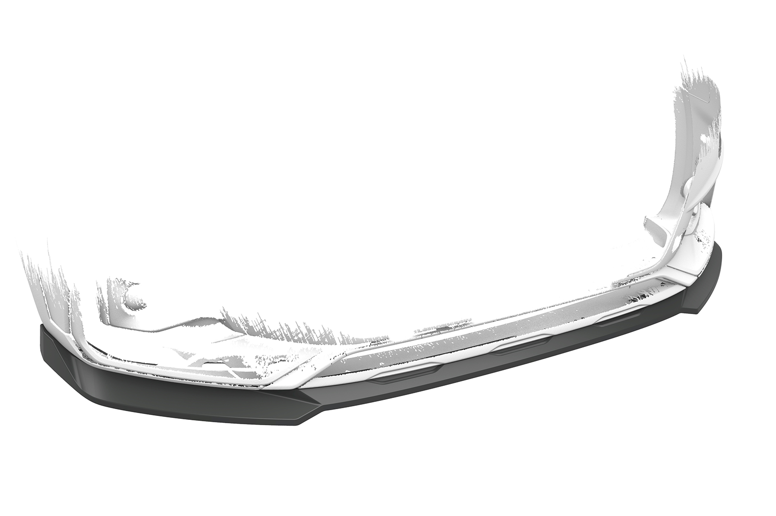 Lame de parechoc avant pour Audi A4 B9 (Typ 8W) Avant Allroad (facelift) (depuis 2019) - Fabriqué en ABS (6 finitions au choix)