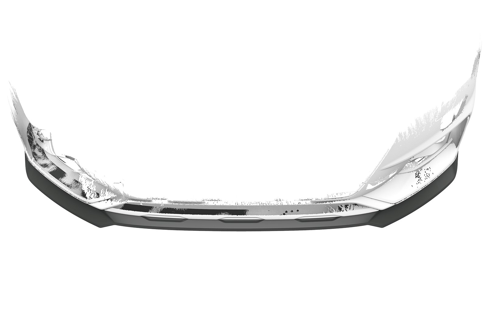 Lame de parechoc avant pour Audi A4 B9 (Typ 8W) Avant Allroad (facelift) (depuis 2019) - Fabriqué en ABS (6 finitions au choix)