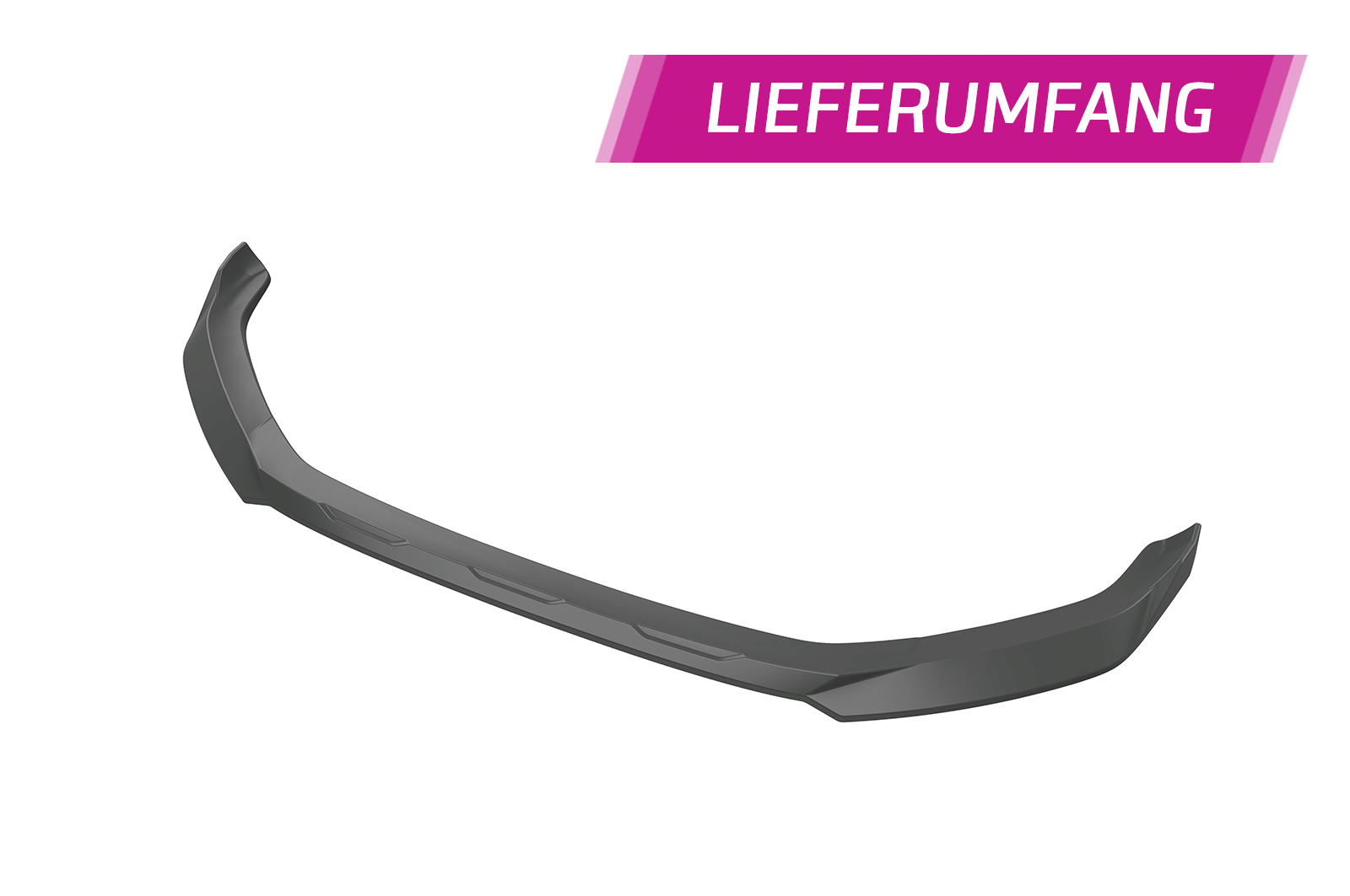 Lame de parechoc avant pour Audi A4 B9 (Typ 8W) Avant Allroad (facelift) (depuis 2019) - Fabriqué en ABS (6 finitions au choix)