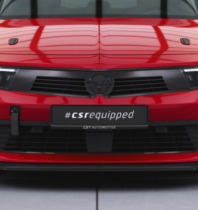 Lame de parechoc avant pour Opel Astra L GS / GSe / Electric et Ultimate Paket (depuis 2022) - Fabriqué en ABS (6 finitions au choix)